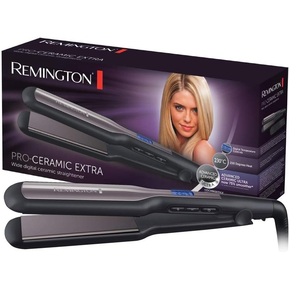 305991 - REMINGTON Pjatëzuese flokësh Pro-Ceramic, pllaka 45 mm, 150-230°C, S5525