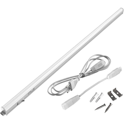 188001 - BRILONER - Llambë nën dollap për kuzhinë LED, Shiriti 87.3 cm, Fuqia 10W, Ndezja 1100Lm, Temperatura e Ngjyrës 4000K, E përshtatshme për Dollapë dhe Mobilje Kuzhine, Lidhje Modulare, Përmasat 87.3x2.2x3 cm