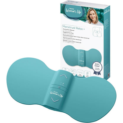 315615 - BEURER EM 55 Menstrual Relax+, për lehtësimin e dhimbjeve menstruale, funksion TENS dhe ngrohjeje, bateri e rikarikueshme, sipërfaqe ngrohëse e madhe, ngjyrë bruz