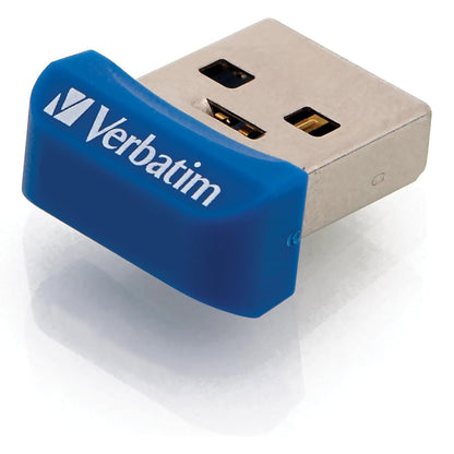 274329 - VERBATIM Store 'n' Stay NANO USB 3.0 Stick - 32 GB, dizajn i hollë, blu