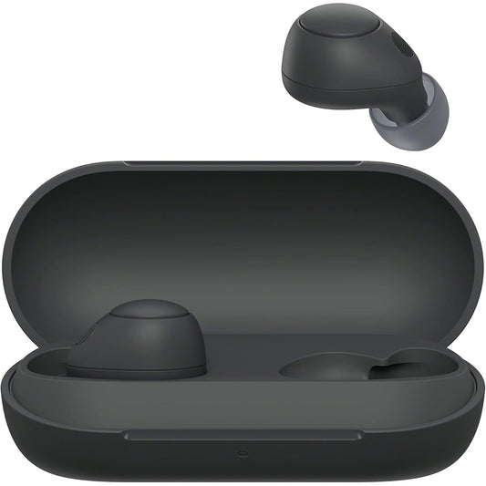 188711 - SONY Kufje pa Tela Bluetooth WF-C700N me Anulim Zhurme, Lidhje Shumëpikëshe, IPX4, Jetëgjatësi Baterie 20 Orë, Karikimi i Shpejtë, për iOS dhe Android, ngjyrë e zeze