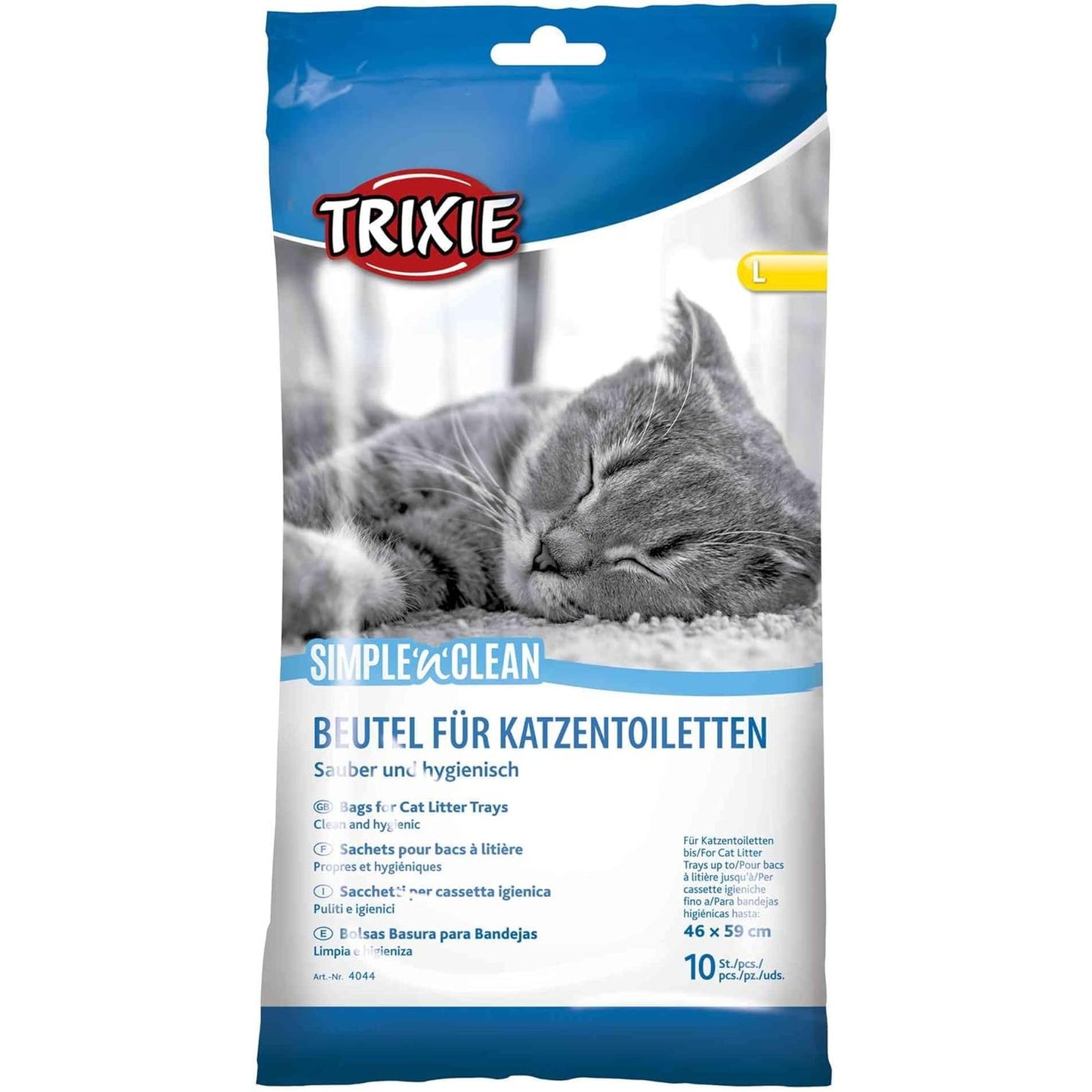 220694 - TRIXIE QESE PËR MBETURINA MACESH, DERI NË 46 Ø - 59 CM, 10 COPË, T4044