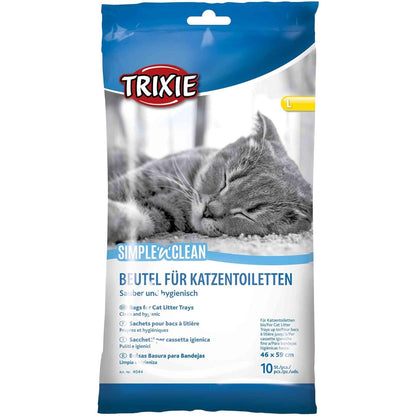 220694 - TRIXIE QESE PËR MBETURINA MACESH, DERI NË 46 Ø - 59 CM, 10 COPË, T4044