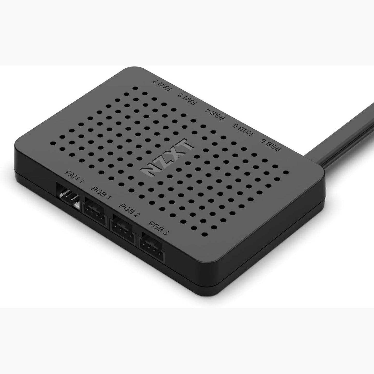 319968 - NZXT KONTROLLUES RGB DHE VENTILATORI - AC-CRFR0-B1, 6 KANALE NDRIÇIM RGB, 3 KANALE VENTILATORI, PERSONALIZIM NDRIÇIMI RGB, E ZEZË