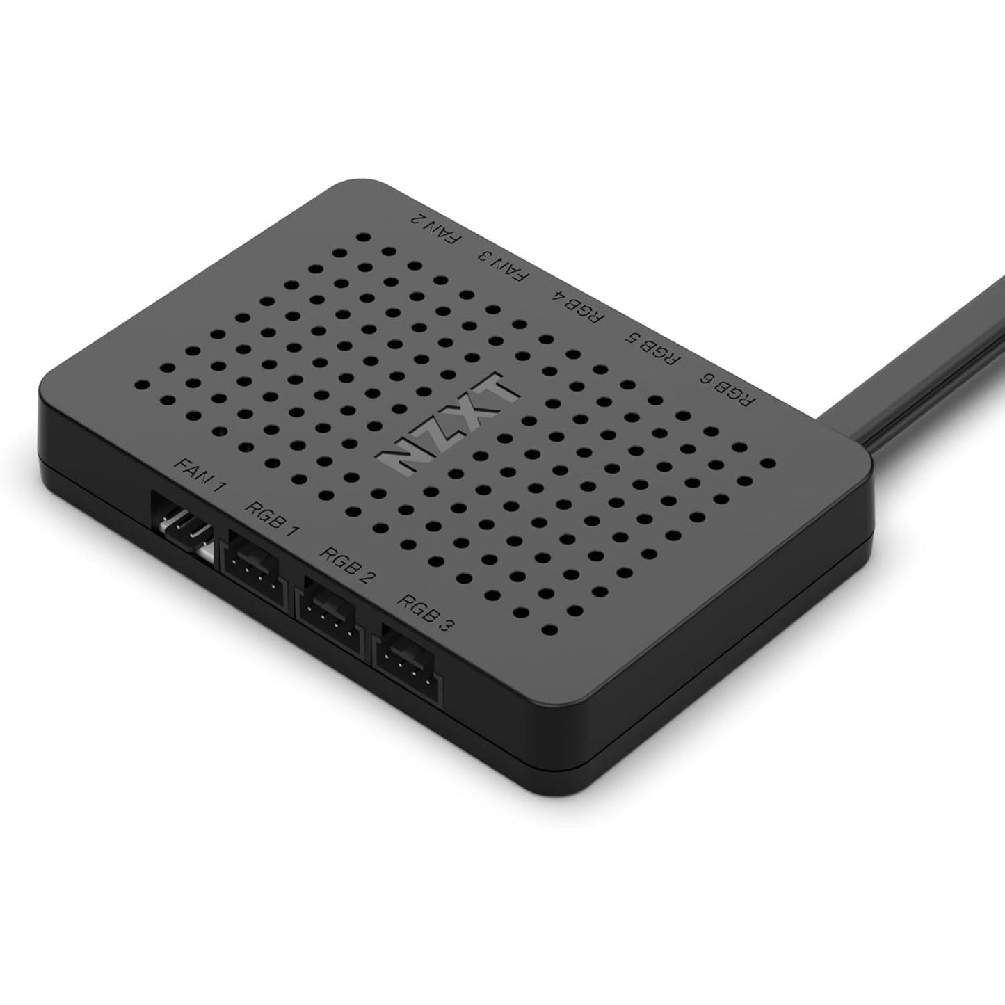 189186 - NZXT Kontrollues dhe Ventilatori RGB, Modeli AC-CRFR0-B1, 6 Kanale Ndriçimi RGB, 3 Kanale Ventilatori, Personalizim Ndriçimi, Ngjyra e Zezë