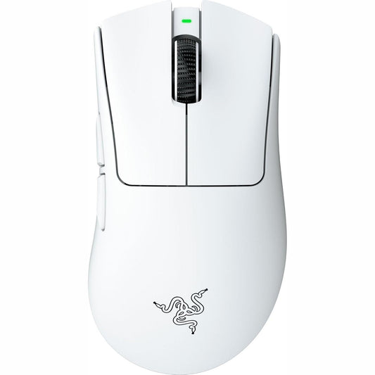 276072 - RAZER DEATHADDER V4 PRO - Maus elektronik ergonomik pa tel, ultra i lehtë - 57g - 2.4 GHz Hyperspeed - Sensor optik Focus Pro 45K - deri në 8K Hz polling - Çelësa mausi Gen-4 | E bardhë