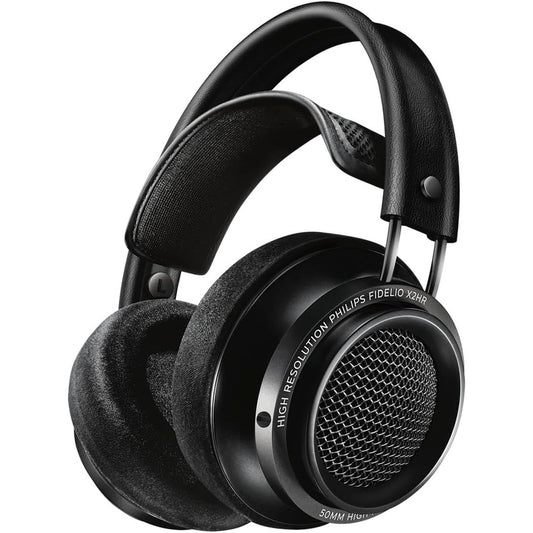 272831 - PHILIPS AUDIO X2HR/00 FIDELIO - Kufje me tel, 100 dB në 1 mW, 3.5 mm, Mbi Vesh, të Zeza