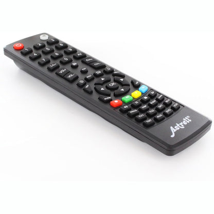 320436 - ASTRELL Telekomandë Universale 8-në-1, për TV, Satelit Dixhital Tokësor, DVD, VCD, Kinema në Shtëpi, Aux, e Zezë