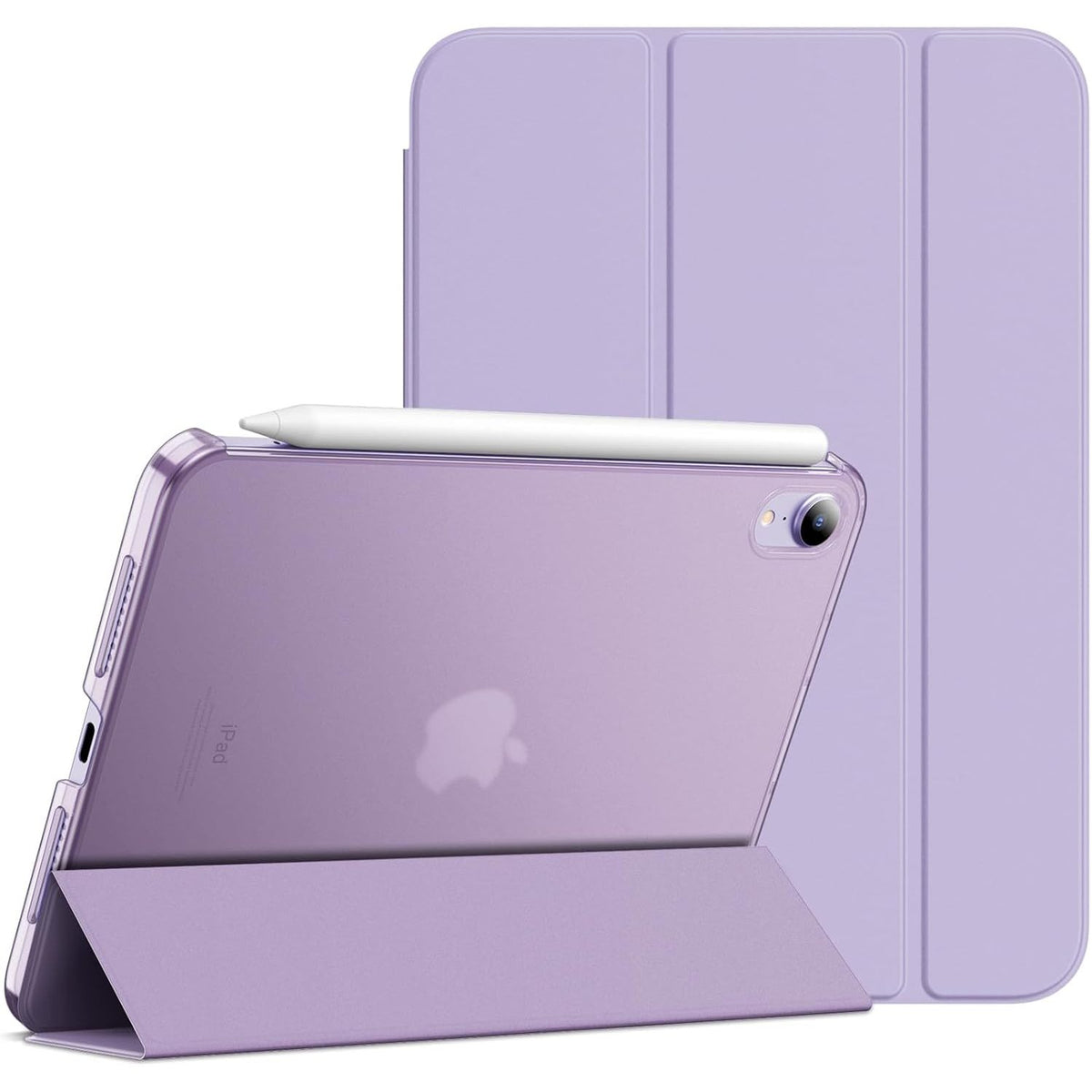 310274 - JETech MBËSHTJELLËS PËR IPAD MINI A17 PRO/GJENERATA E 6-TË, VJOLLCË E ÇELTË