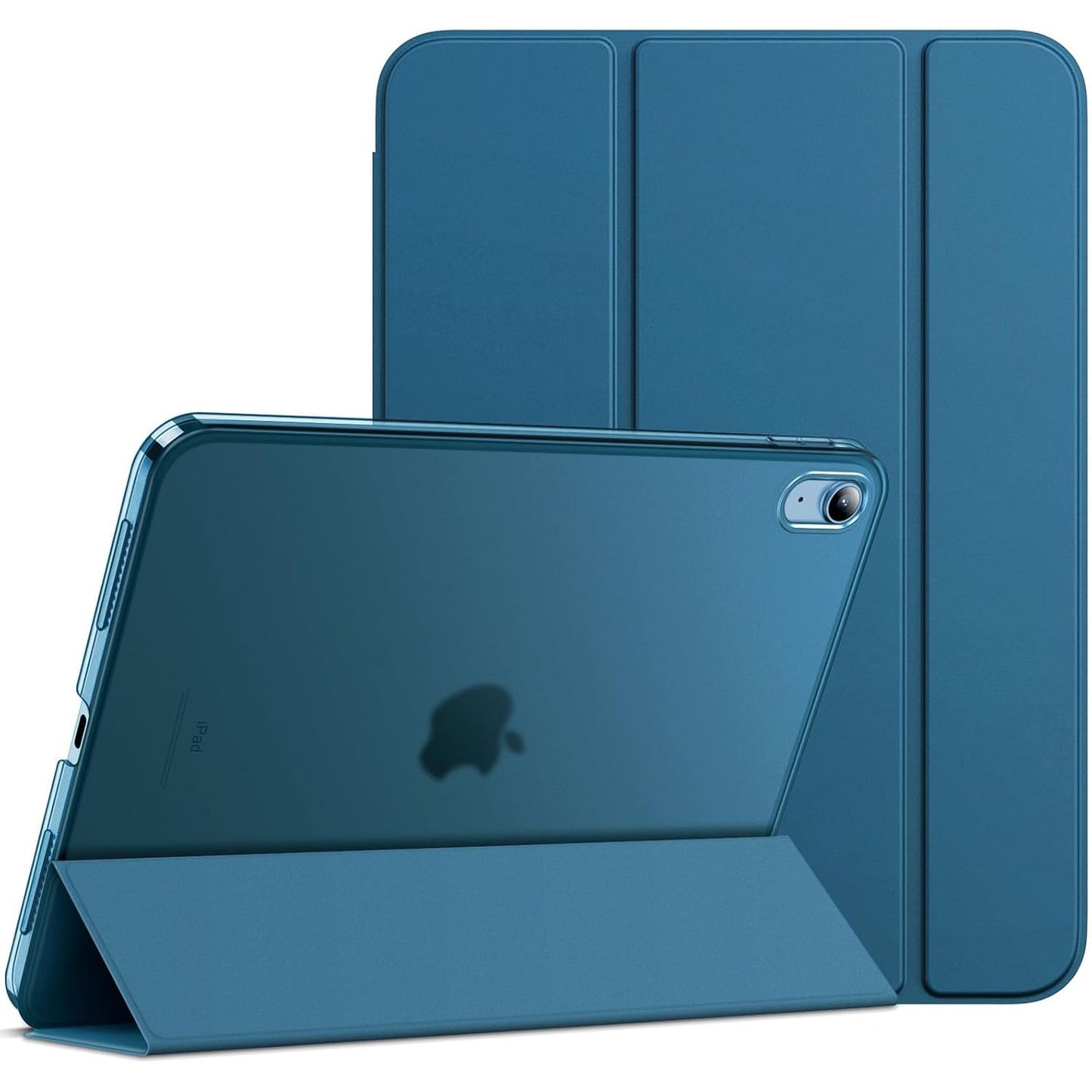 274046 - JETech Mbrojtëse për iPad (A16) Gjenerata e 11-të/10-të (2025/2022), Mbrojtëse e fortë e pasme me mbështetje të hollë dhe funksion automatik gjumë/zgjim, ngjyrë blu e çelët
