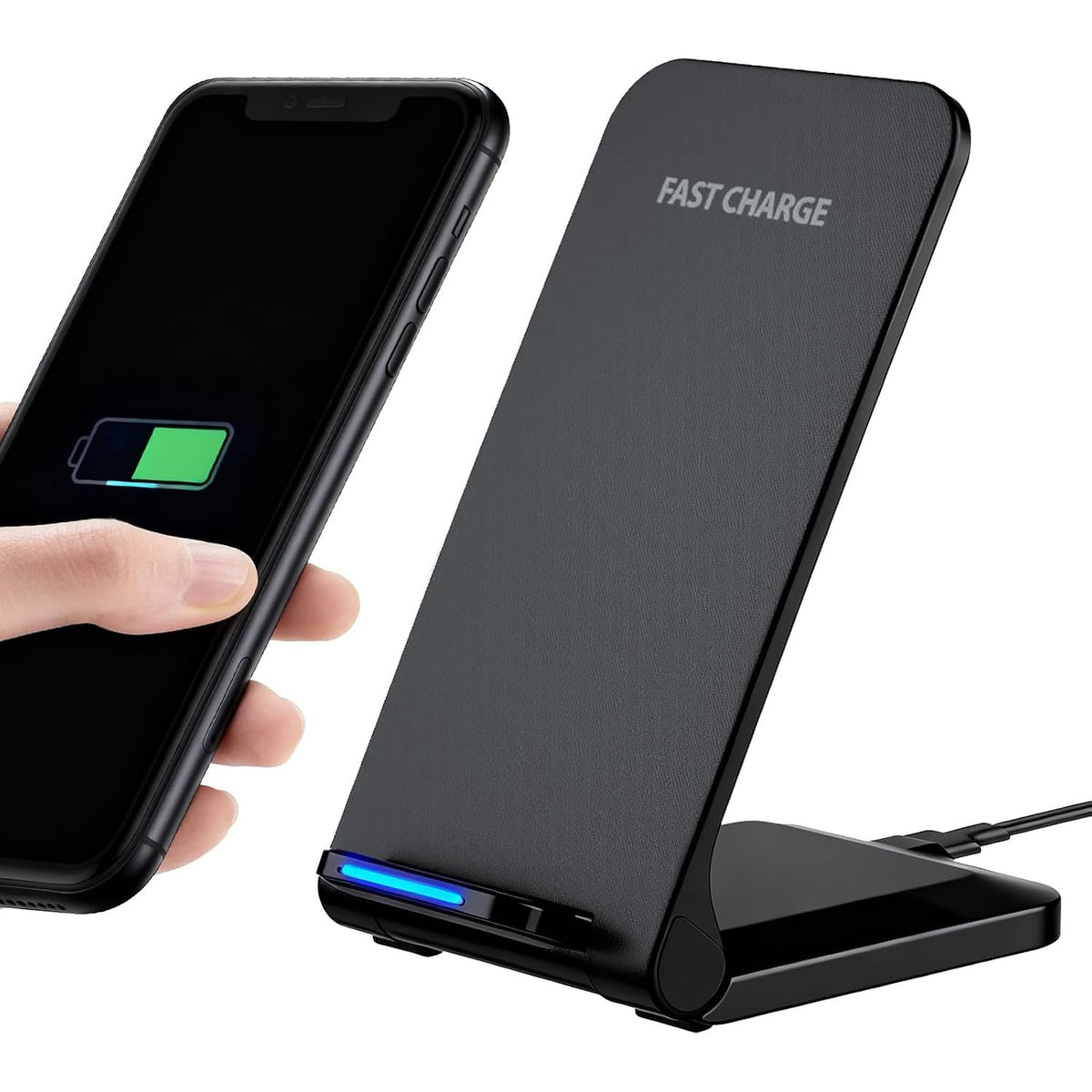 296403 - Jastëk karikimi pa tel 15W për iPhone 17 16 Pro Max Plus 15 14 13 12 11, Galaxy S25 Ultra S24 FE S23 S22 S21 S20, Google Pixel 10 9 Pro 8 7a 6XL