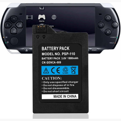 268957 - SONY Bateri 3.6V për PSP 1000 (1001-1010), Lithium Ion 1800mAh, Jo për PSP 2000/3000