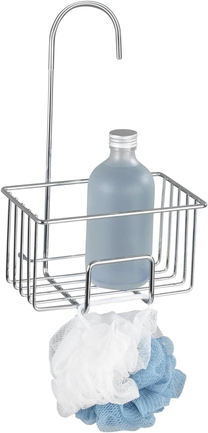 261999 - WENKO Mod. Kabina e Dushit Milito, shportë dushi e varur prej çeliku inox, 18 x 28.5 x 13 cm, transparent me shkëlqim