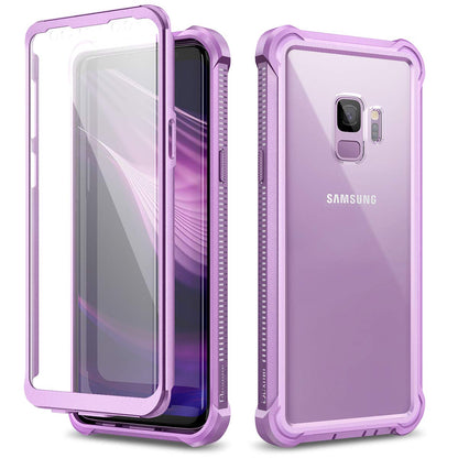 269512 - ANCILE 360° mbrojtëse transparente për Samsung Galaxy S9, silikon TPU rezistent ndaj goditjeve, përmasat 147.7 x 68.7 x 8.5 mm