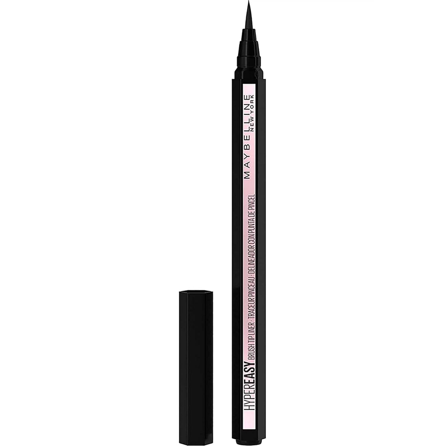 272402 - MAYBELLINE NEW YORK HYPER EASY LAPSI PËR SY, VIJË E VAZHDUESHME, APLIKIM I LEHTË, MAJË HYPER FLEKSIBILE, BALSAM I ZI (800)