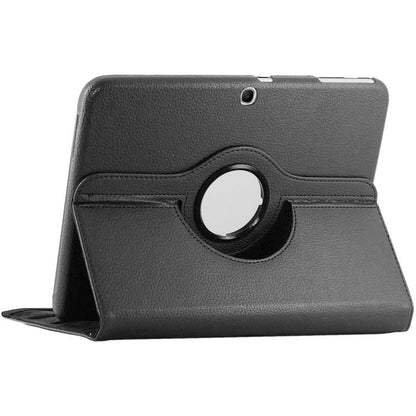 274289 - ebestStar Mbështjellëse për Samsung Galaxy Tab 3 10.1 GT-P5210, 10 P5200 P5220, mbulesë rrotulluese, mbrojtëse 360 gradë, mbështetëse prej lëkure PU, e zezë