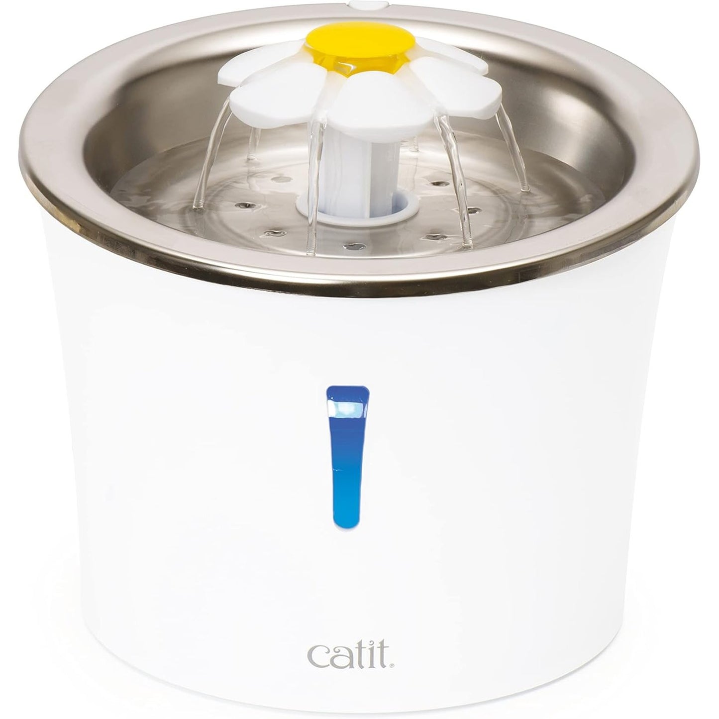 221894 - Shatërvan Lulesh Catit 43725, 3L, e Bardhë/Çelik Inox, për Macet