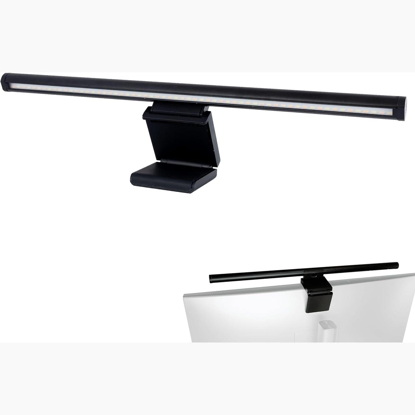 239811 - REV Llambë USB Monitor me bateri emergjence, 39 cm, 120 lumen, 3 ngjyra, e zezë, kohëzgjatje afërsisht 60 minuta