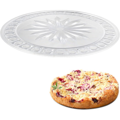 216338 - WESTMARK Mbajtëse për tortë Ø 31 cm, plastike, transparente