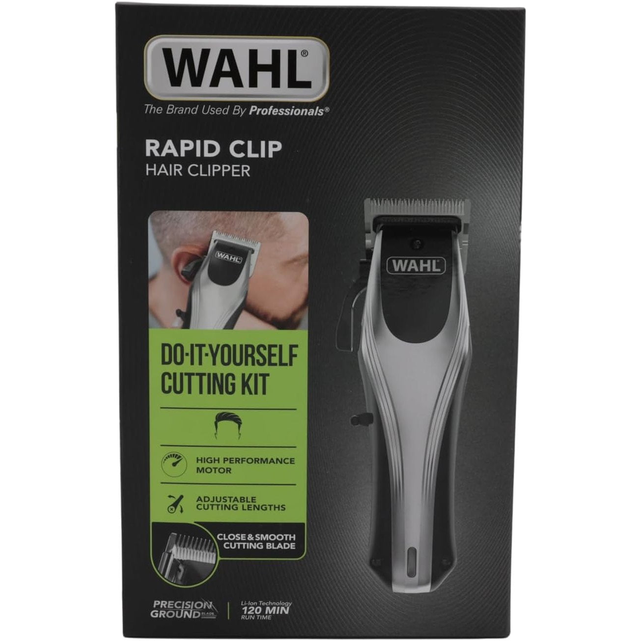 320964 - WAHL Kapëse flokësh Rapid, Makinë prerëse flokësh e rikarikueshme, me jone litiumi, pa tel, cilësi profesionale