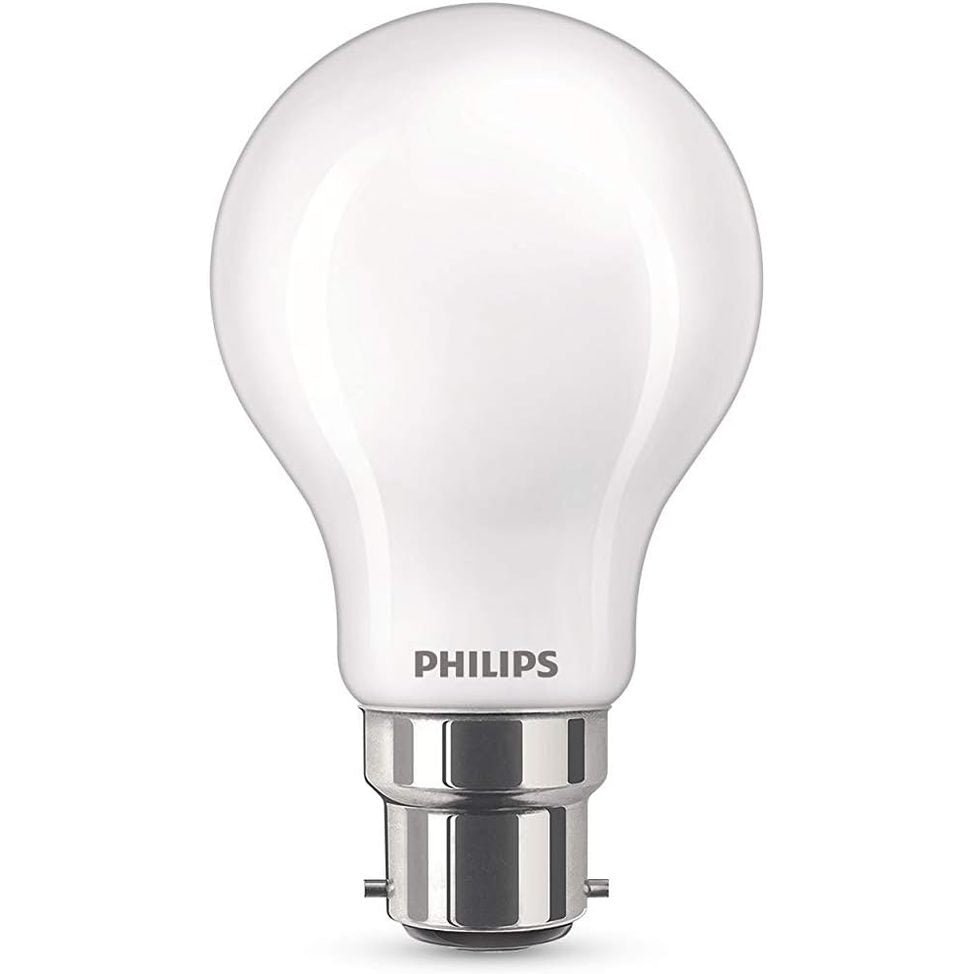 186378 - PHILIPS Llambë LED, Ekuivalente me 75W, B22, Ngjyra e Bardhë e Ngrohtë, Qelqi, pa Errësim
