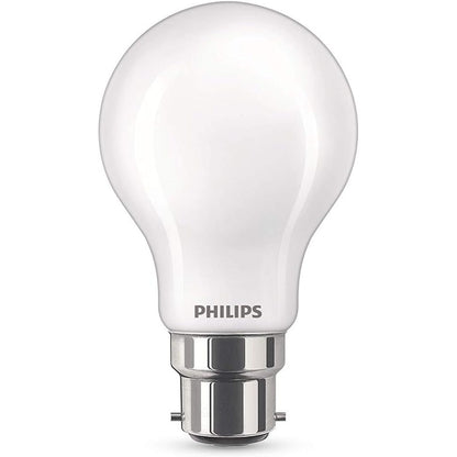 186378 - PHILIPS Llambë LED, Ekuivalente me 75W, B22, Ngjyra e Bardhë e Ngrohtë, Qelqi, pa Errësim