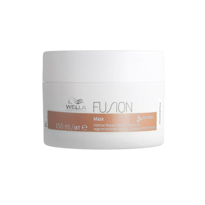 317464 - WELLA PROFESSIONALS Maskë për riparim intensiv të flokëve FUSION - 150ml - Ushqen, zbërthen, parandalon thyerjen dhe shton shkëlqim për flokë të thatë dhe të dëmtuar