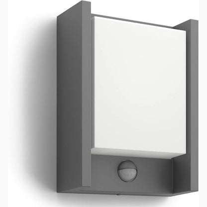 213342 - PHILIPS Dritë muri LED, dritë e jashtme me sensor lëvizjeje, ndriçim i jashtëm, 6 W, 750 lm, dritë e bardhë e ftohtë 4000 K, IP44 rezistente ndaj motit
