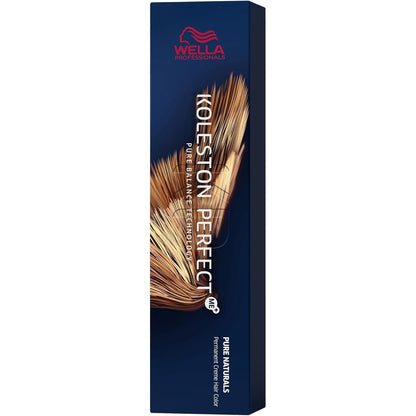 275754 - WELLA PROFESSIONALS - Koleston Perfect Pure Naturals, Ngjyrë e përhershme për flokë, 60ml, 100% mbulim të thinjave, 07/01 Bjonde e mesme natyrale hiri