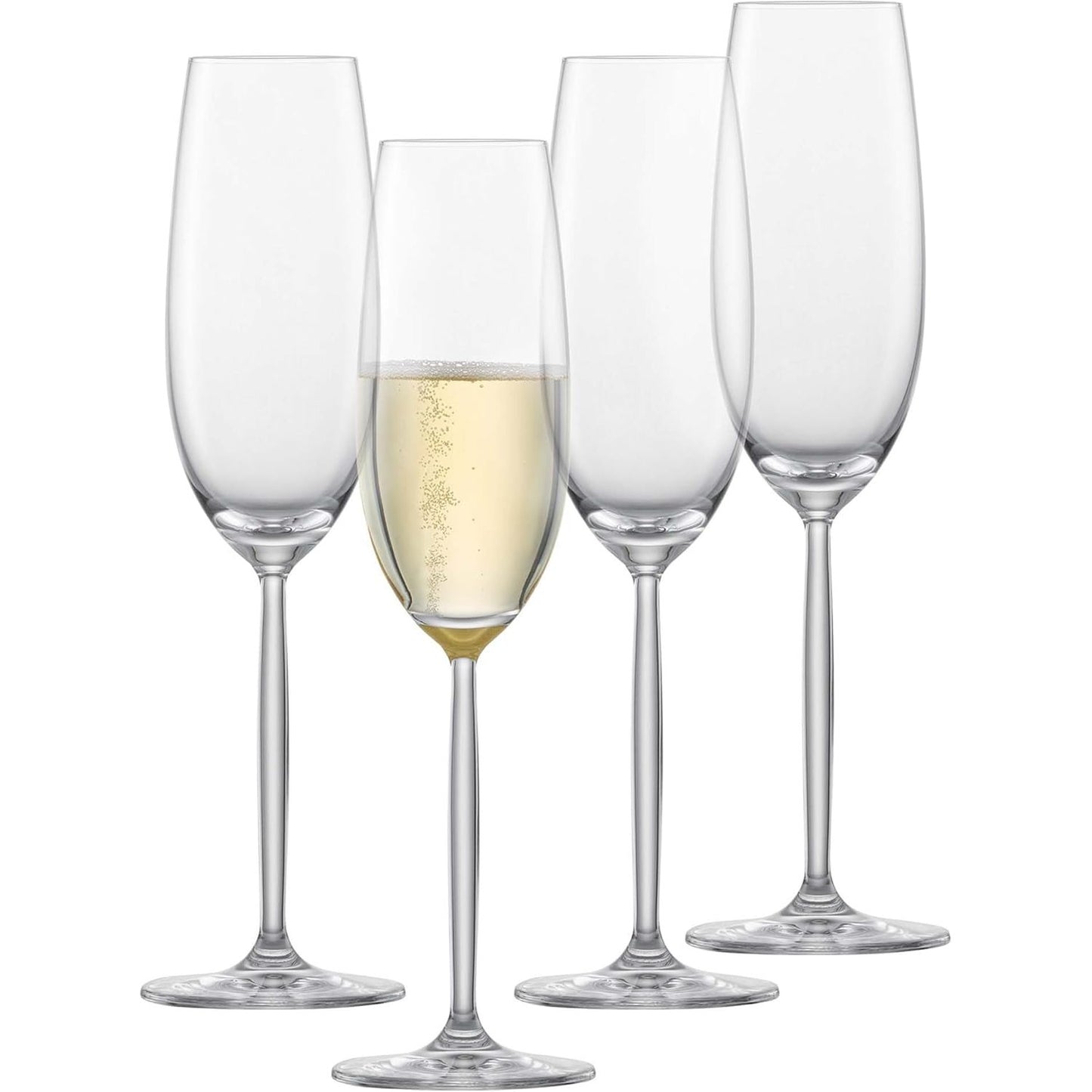 213908 - SCHOTT ZWIESEL Gotë Shampanje Muse (Set prej 4), gota prej kristali Tritan që lahen në lavastovilje