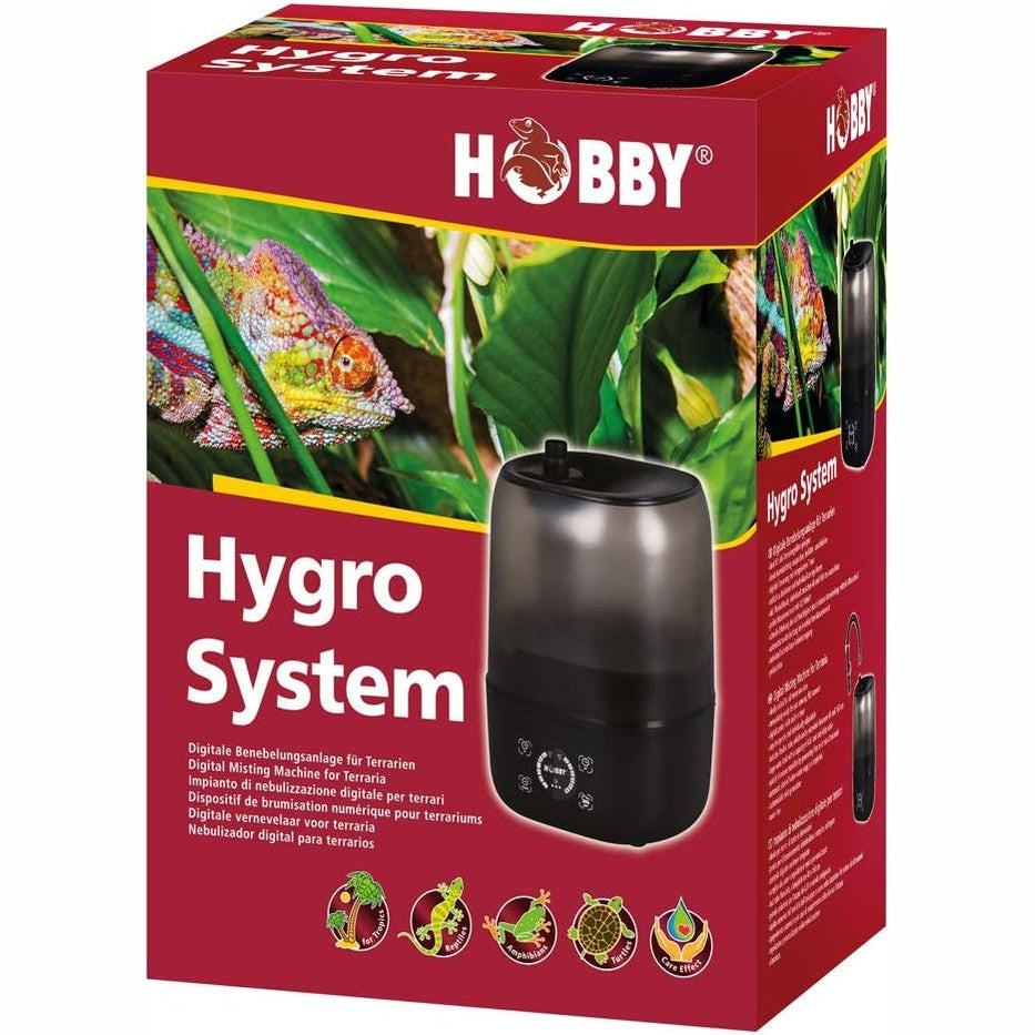 292282 - SISTEMI HIGRO HOBBY | Sistem Dixhital Spërkatjeje për Terrariume | Lagështues me Rezervuar Uji 4L