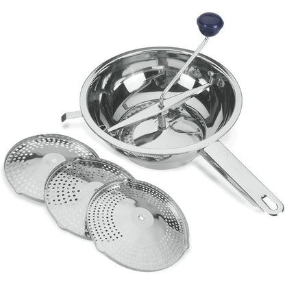 221888 - METALTEX - PASAPURES 3 Disqe INOX Ø24 CMS. 'Milly', Gri, 24 cm