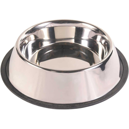 210831 - Trixie TASI ÇELIKU INOX 24855 me Unazë Gome, Kapacitet 2.8L, Madhësi Ø 34cm