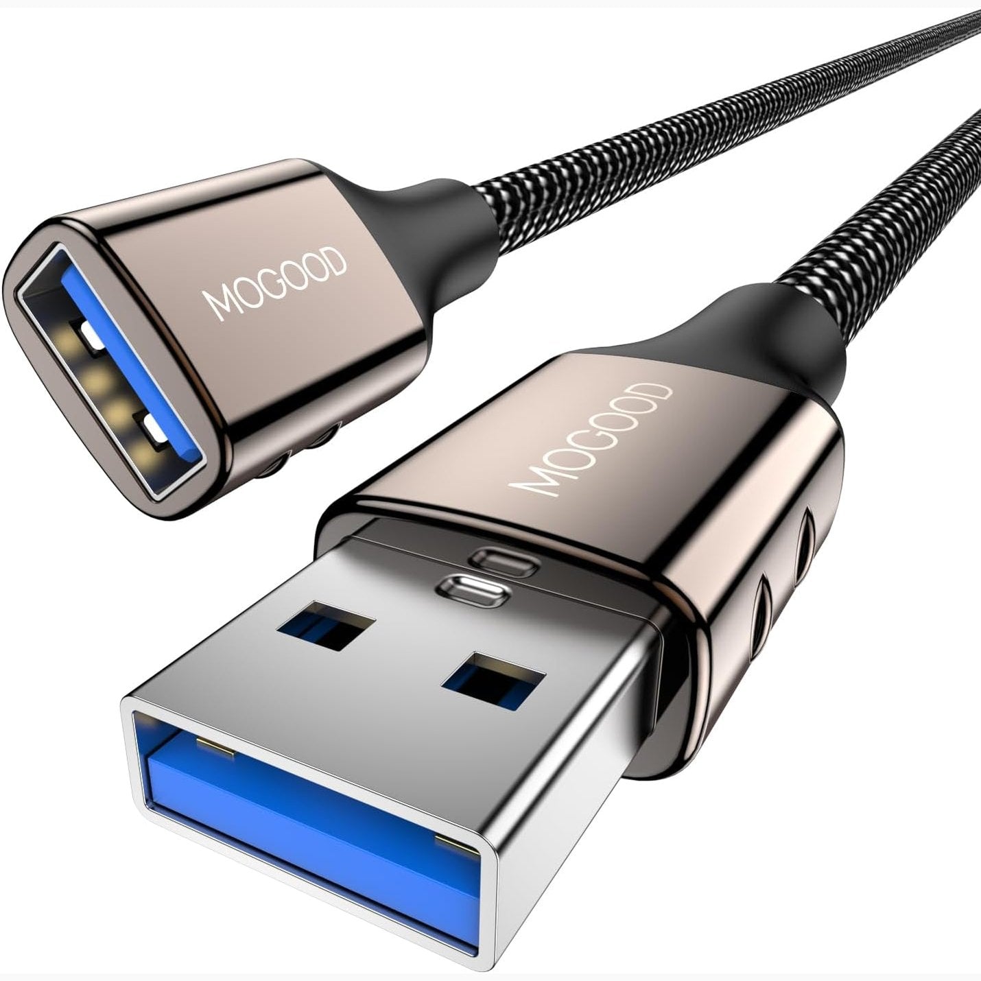 277230 - MOGOOD Kabllo Zgjatuese 1M USB 3.0, Mashkull A në Femër A, 5Gbps, e Kompatibil me Tastierë, PlayStation, Xbox, Flash Drive, Printer, Kamera