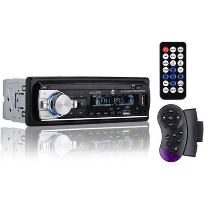 273621 - NK Radio Makine me RDS, 1 DIN - 4x40W, Bluetooth 5.0, AUX, MP3, 2 lexues USB, tingull FM stereo, funksion pa duar, telekomandë, ekran LCD, kompatibilitet me iOS dhe Android
