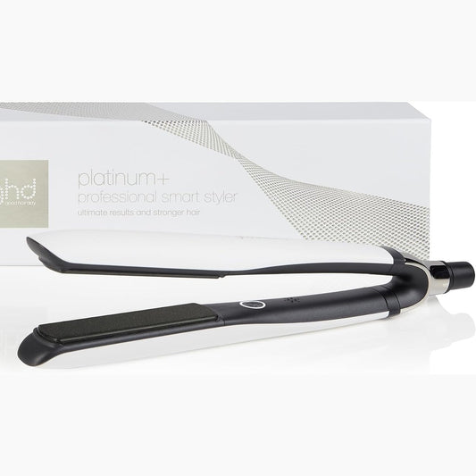 274833 - GHD PLATINUM+, Drejtues flokësh inteligjent profesional, 26 mm, I bardhë, Teknologji parashikuese, Shkëlqim që zgjat, Mbrojtje e ngjyrës, I përshtatshëm për të gjitha llojet e flokëve