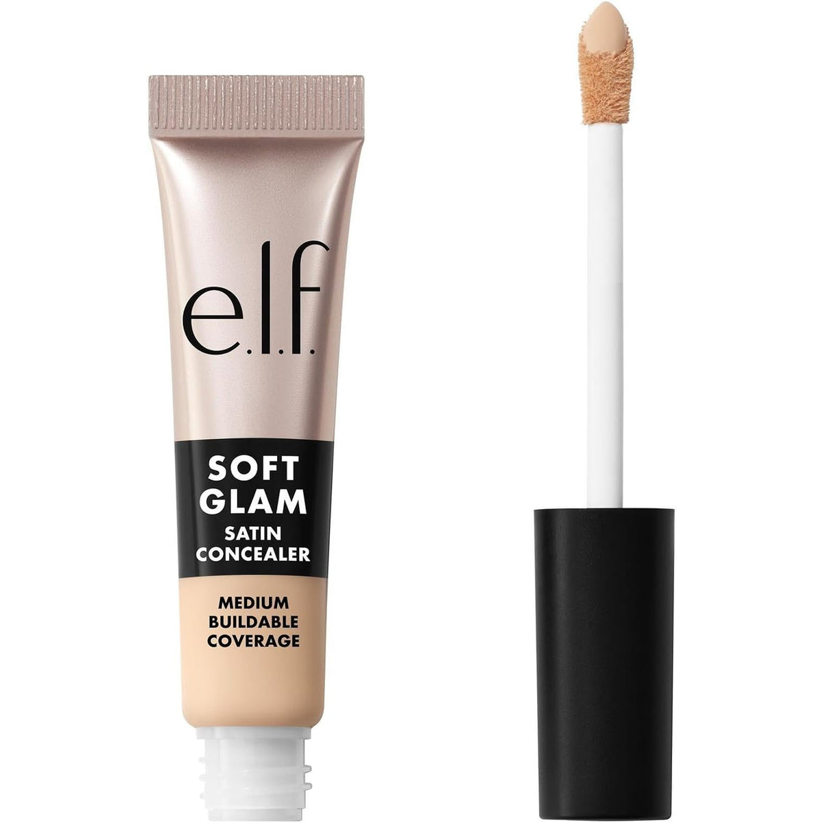 306914 - ELF Korrektor Soft Glam Satin, mbulim i mesëm, rezistent ndaj rrudhave, vegan, 13 Fair Neutral