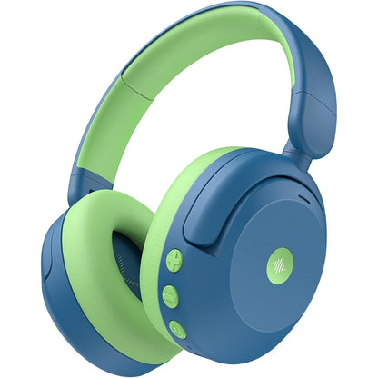 276672 - iCLEVER Kufje me Anulim Zhurme për Fëmijë, Bluetooth, Kohë Luajtjeje 60 Orë, Vëllim i Sigurt 80dBA, Bluetooth 5.4, me Kabllo AUX