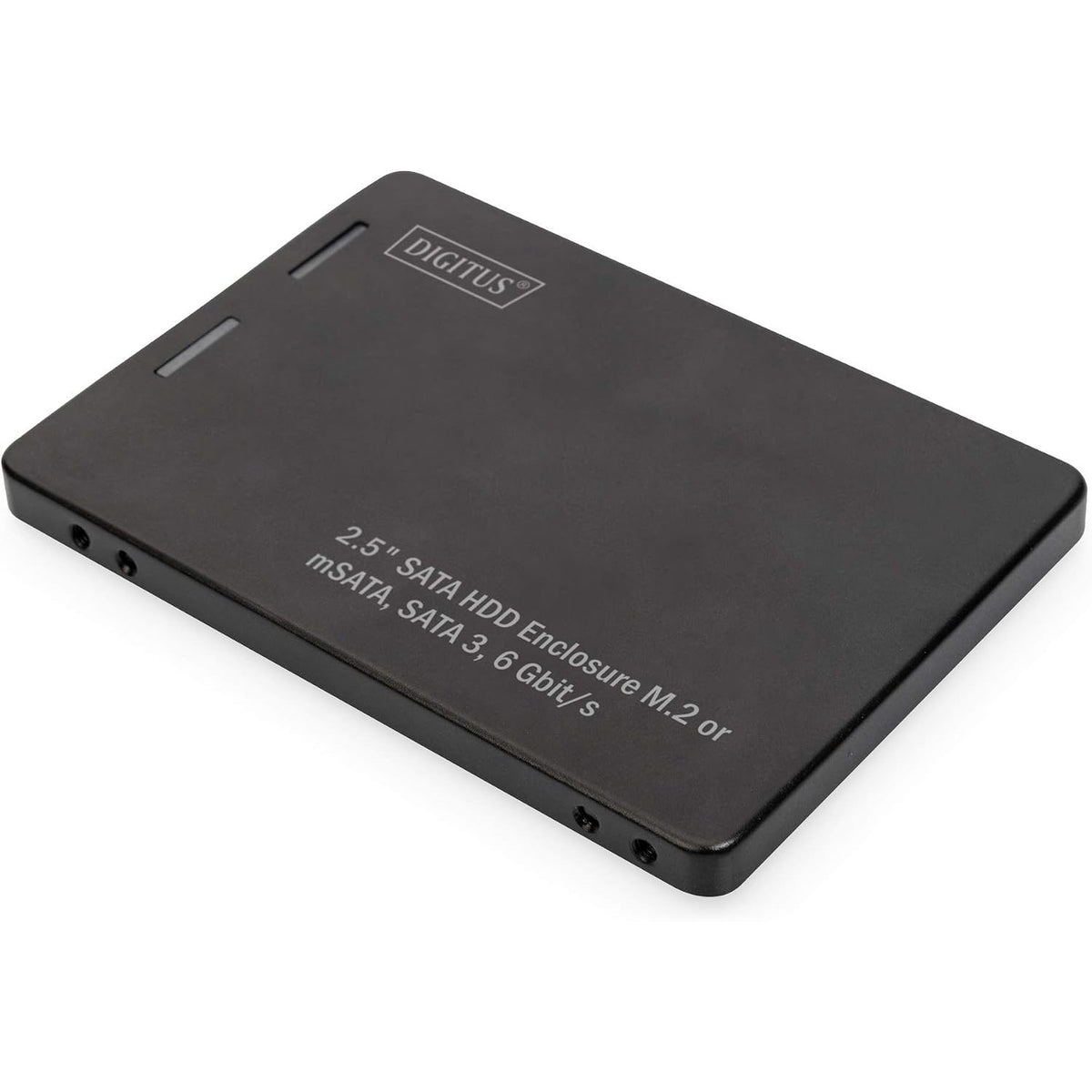 296140 - DIGITUS Përshtatës i diskut të ngurtë SATA 2.5 inç për SSD M.2 ose mSATA, Moduli M.2 2280/2260/2242/2230, Çelës B/B+M, SATA III, 6 Gbit/s, E zezë