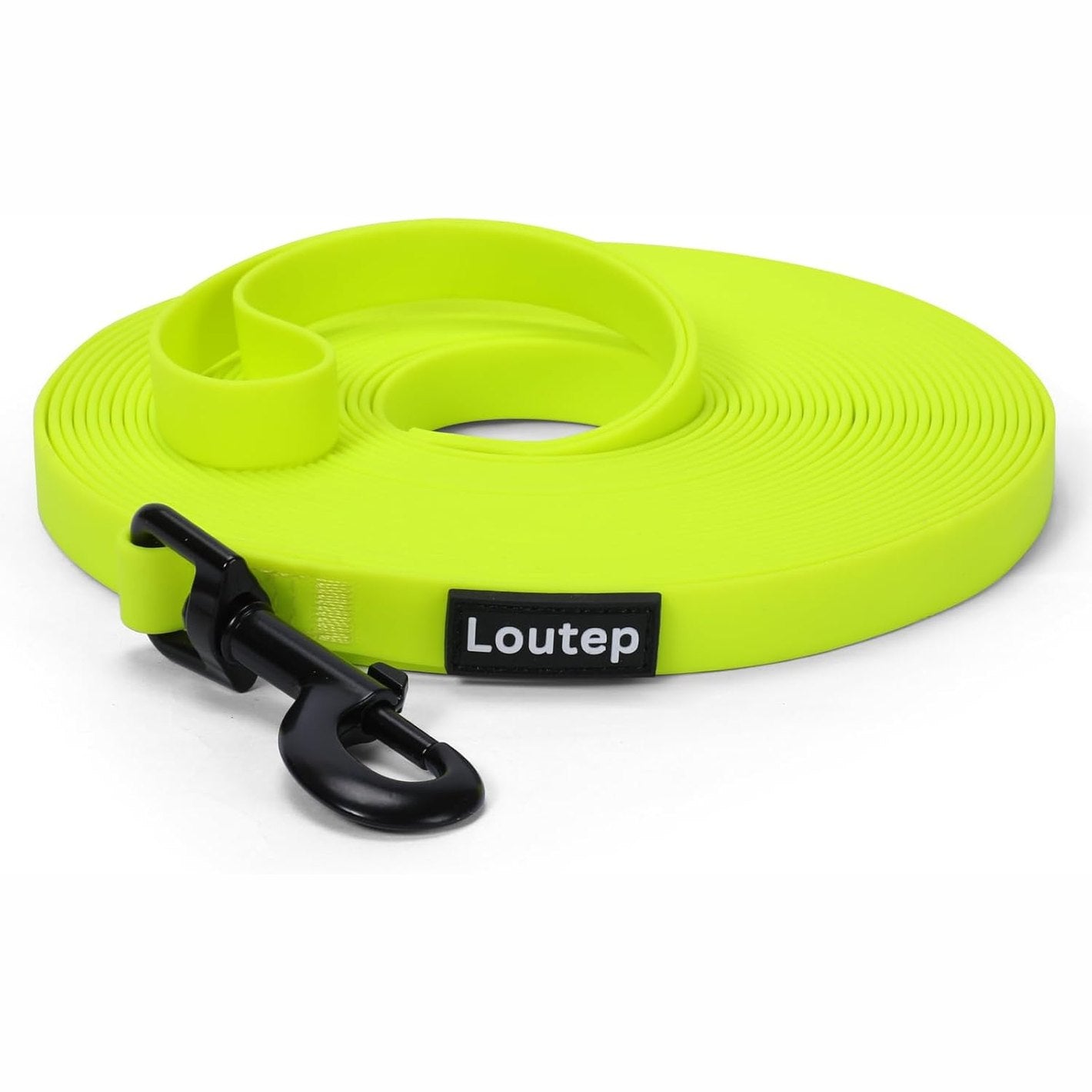 228307 - LOUTEP Rrip Ndjekjeje Biothane për Qen, 3m, 5m, 10m, 15m, 20m, për Vrapim dhe Stërvitje për Qen të Vegjël, të Mesëm dhe të Madh