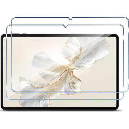 190241 - HAOFUN Mbrojtës Ekrani Xhami i Temperuar për Xiaomi Redmi Pad 2, Set prej 4 copësh (2 Mbrojtës Ekrani + 2 Mbrojtës Lentesh Kamere), Transparentë HD, Anti-Flluska