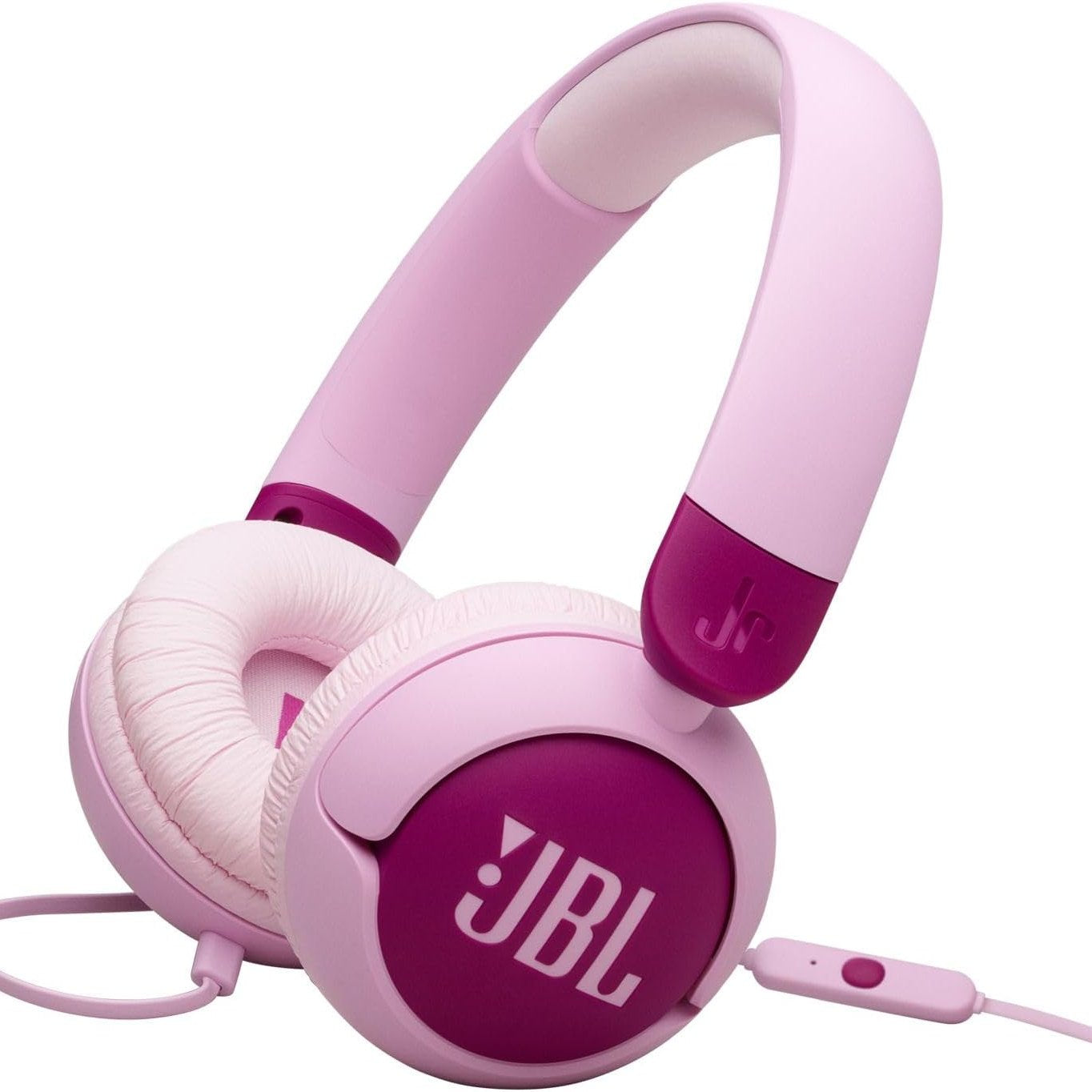268494 - JBL Junior 320, Kufje për fëmijë me mikrofon të integruar dhe me kabllo, JBL Safe Sound, volum i ulët, mbulesë e butë, afishe 12 mm, dizajn portativ, vjollcë