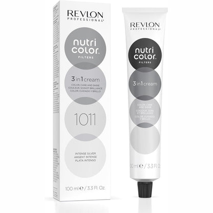 318618 - REVLON FILTRA PROFESIONALE Nutri Color – FILTRA METAL-ICE 1011 Intense Silver, 100 ml, maskë ngjyrosëse me INSTA-PIC-TECHNOLOGY, vegane