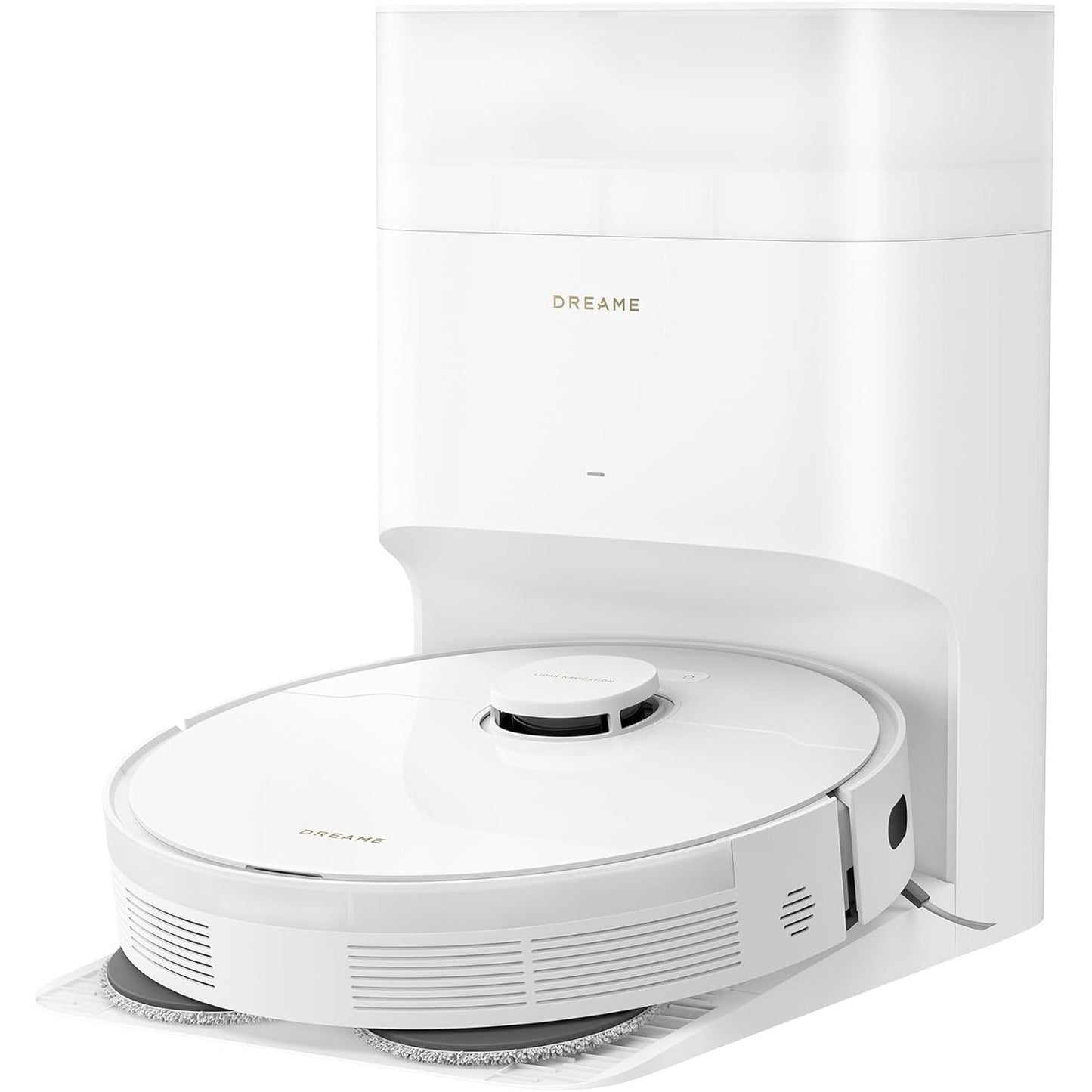 144019 - DREAME L10s Plus - Fshesë Robotike me Korrent dhe Pastrues Dyshemeje, Kapacitet Pluhuri për 90 Ditë, Thithje 7000 Pa, Sistemi i Pastrimit DuoScrub™, Ngritje Automatike e Mopit dhe Zbrazje Automatike