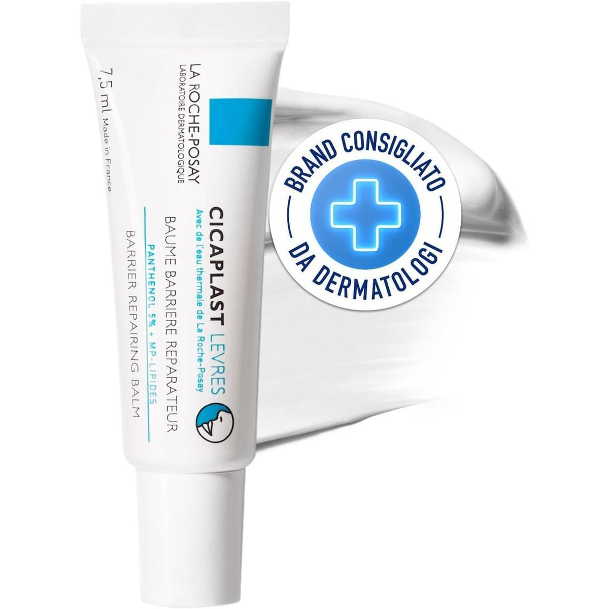 302564 - LA ROCHE-POSAY Cicaplast Lips | 7.5 ml | Kujdes Intensiv për Buzët | Qetësues i menjëhershëm