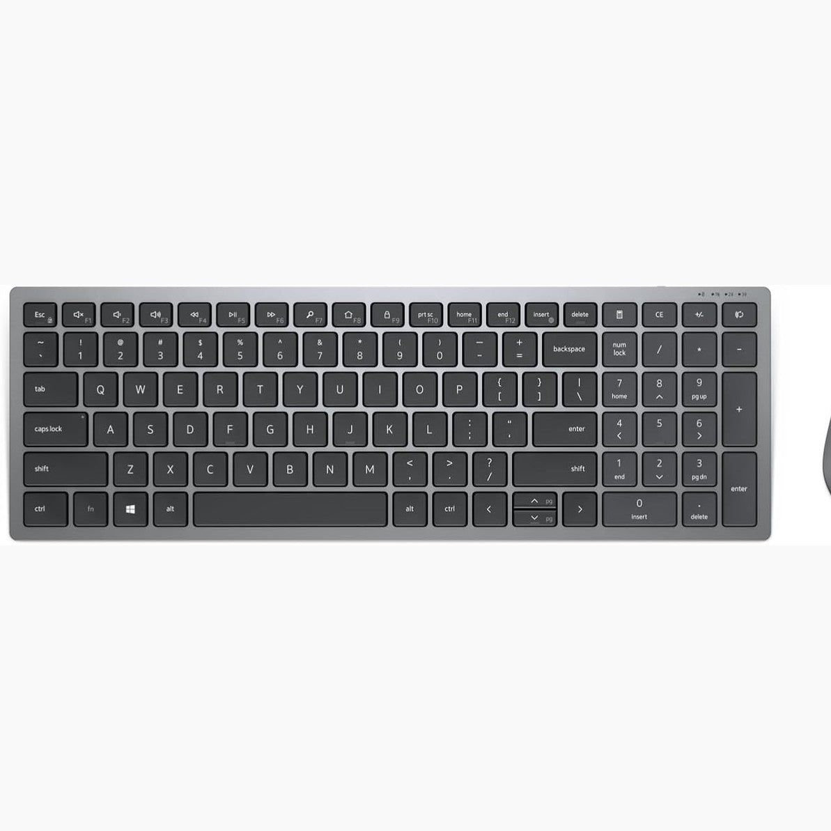 295084 - DELL Tastierë dhe Maus Pa Tel KM7120W - Frëngjisht (AZERTY)