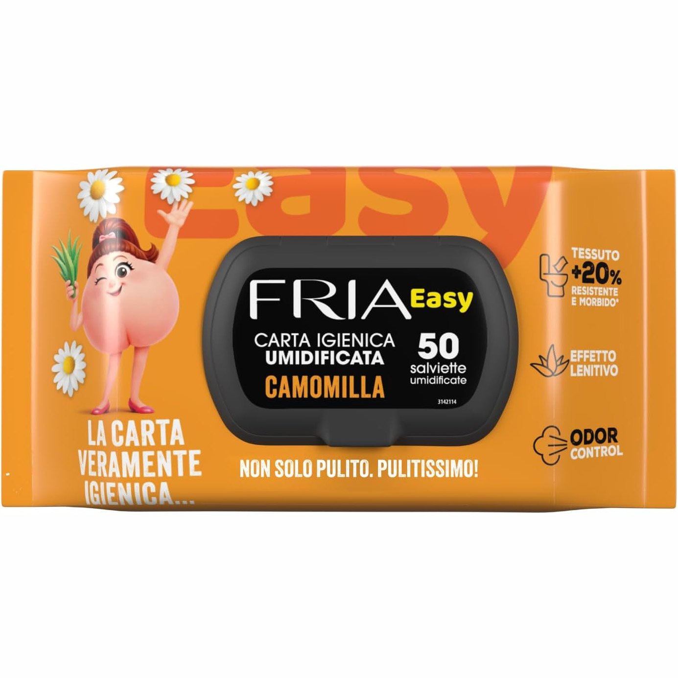 322181 - FRIA, Letër higjienike Easy Moist - 50 peceta