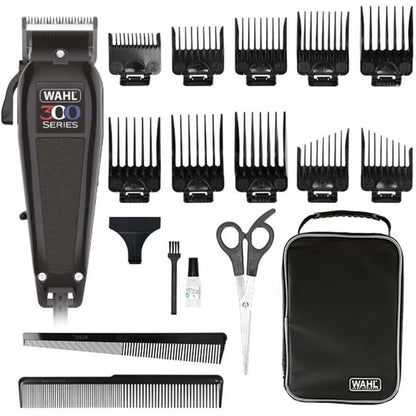 292860 - WAHL Makinë prerëse flokësh Home Pro 300 për burra, 8 krehëra udhëzues, mbi 24 cilësime prerjeje