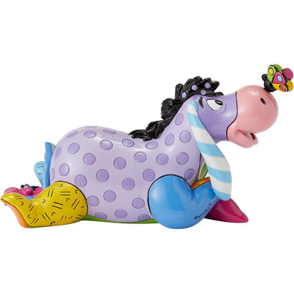 185593 - DISNEY BRITTO Koleksioni i Figurave të Vogla Eeyore me Fluture, Materiali: Policelulozë