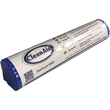 257089 - CLEANAID OneTouch Easy Floor Mop - Mop sfungjeri dyshemeje me dorezë teleskopike, shtrydhëse të integruar dhe sfungjer PVA shumë thithës